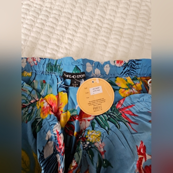 Jumpsuit shoulders off, waist with elastic size Large - Picture 6 of 12